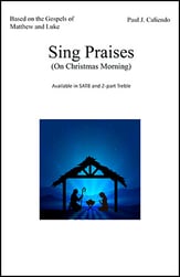 Sing Praises SATB choral sheet music cover